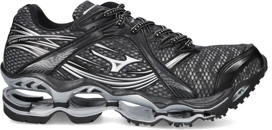 MIZUNO Lage Sneakers Wave Prophecy 1 Mesh Zwart - Foto 4