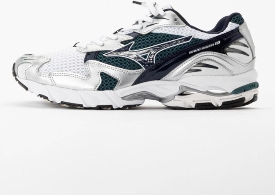 Mizuno Wave Rider 10 D1GA210415 White Baritone Unisex Sneakers