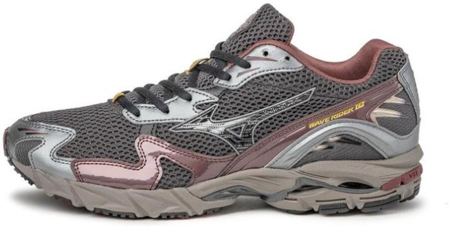Mizuno Wave Rider 10 D1GA243112 Gray Salute Unisex Sneakers