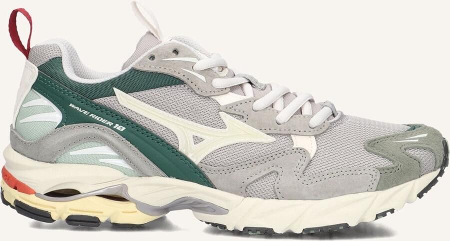MIZUNO Lage Sneakers Dames Wave Rider 10 Premium Dames Maat: 42 Materiaal: Textiel Kleur: Groen - Foto 1