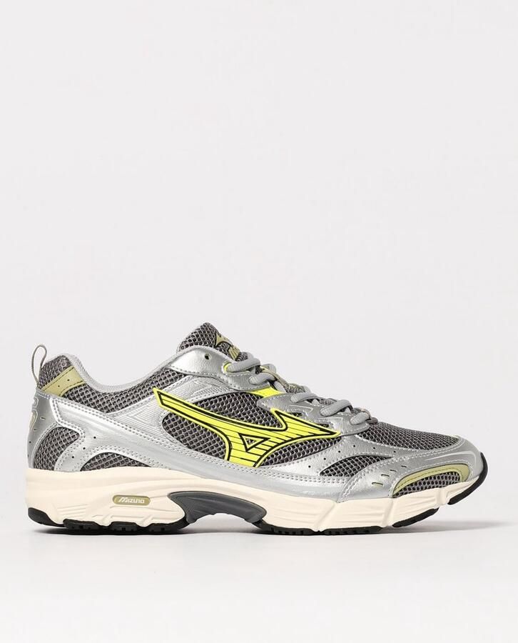 Mizuno Wave Rider 10 Retro Running Shoe Grey Sneakers
