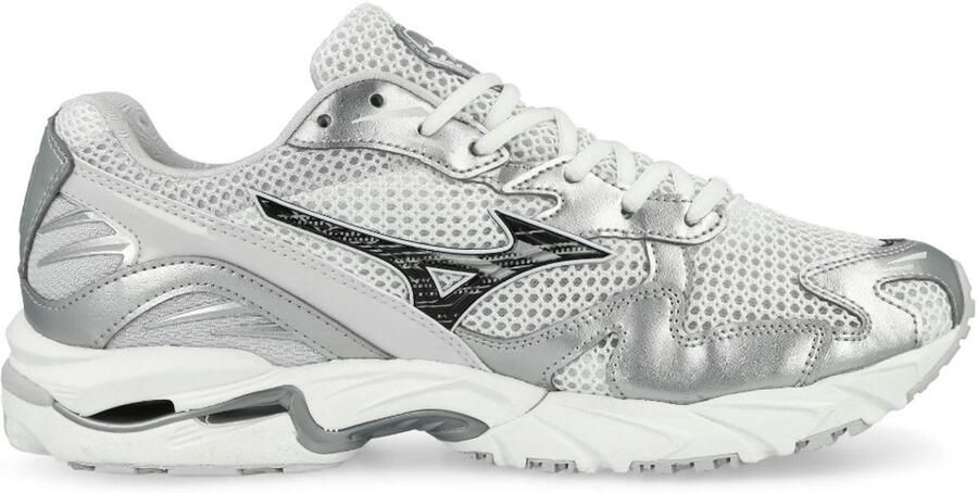 Mizuno Wave Rider 10 White Black Sand Sneakers Unisex