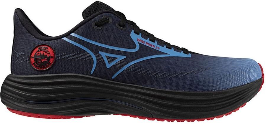 Mizuno Wave Rider 29 Amsterdam Hardloopschoenen Blauw 1 2