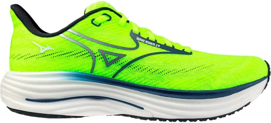 Mizuno Wave Rider 29 Hardloopschoenen Geel 1 2 Man