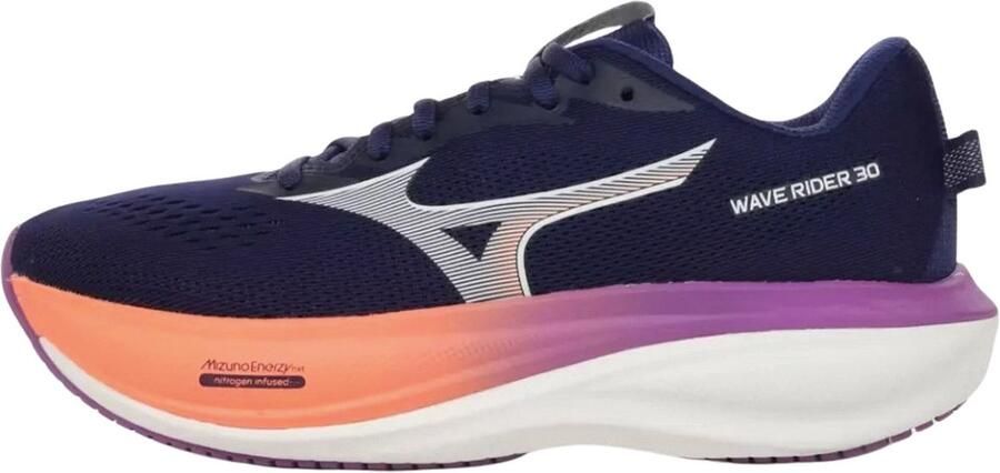 Mizuno Unisex Wave Rider 30 Hardloopschoen J1GM262054 Beacon Blue Dark Slate Ambrosia - Foto 2
