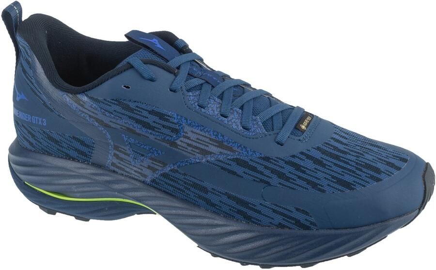 Mizuno Wave Rider GTX 3 Mannen Marineblauw Hardloopschoenen