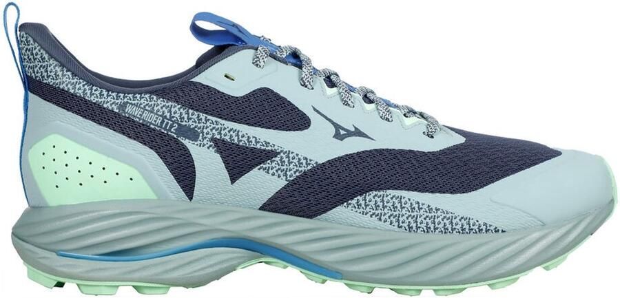 Mizuno Wave Rider TT 2 Hardloopschoen Vintage Indigo Ether - Foto 2