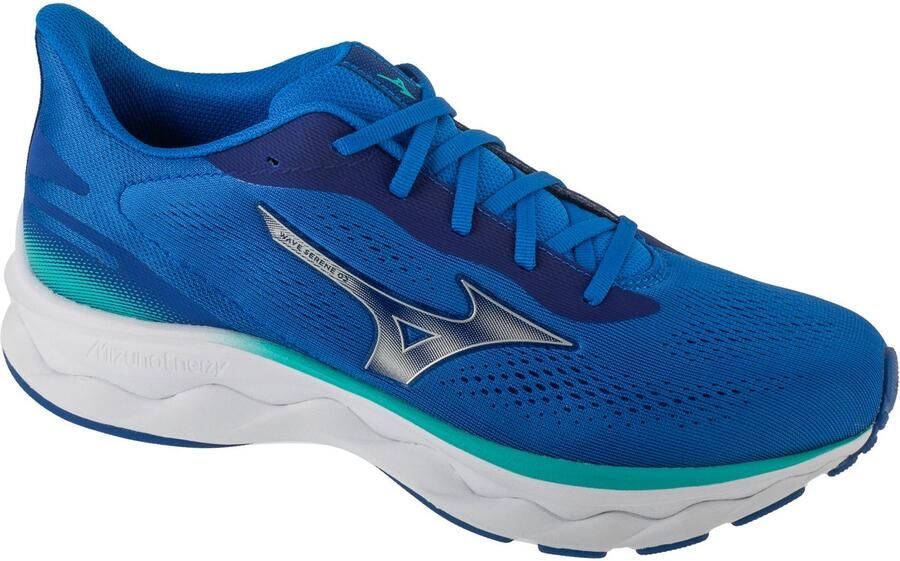 Mizuno Wave Serene 2 Mannen Blauw Hardloopschoenen