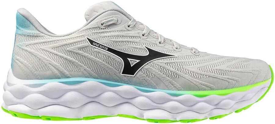 Mizuno Wave Sky 8 Hardloopschoenen Grijs 1 2