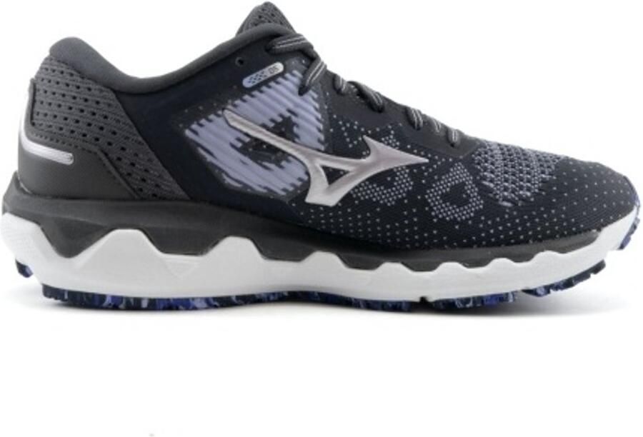 Mizuno Wave Horizon 5 Dames Sportschoenen Hardlopen Weg grijs paars