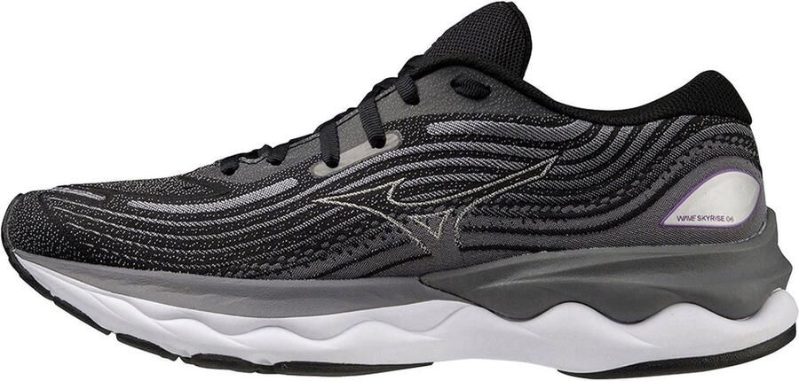 Mizuno Wave Skyrise 4 Hardloopschoenen Black Nimbuscloud Quiet Shade Dames