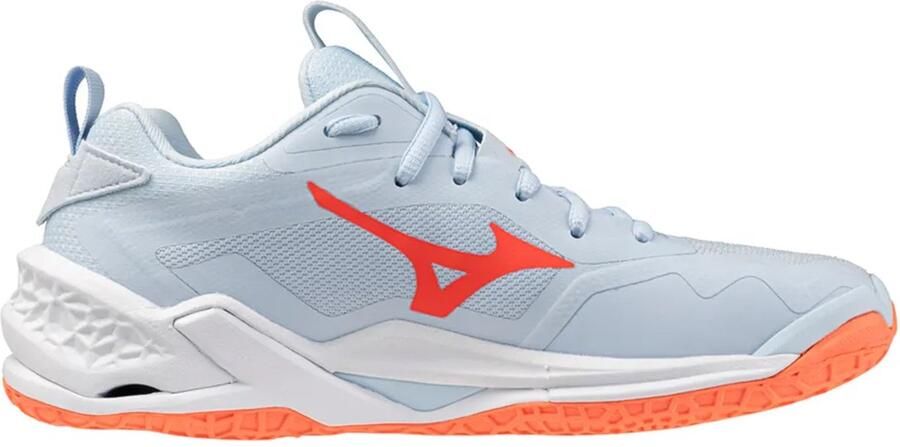 Mizuno Wave Stealth Elite Indoor Sportschoenen Voor Dames Wit Vrouw