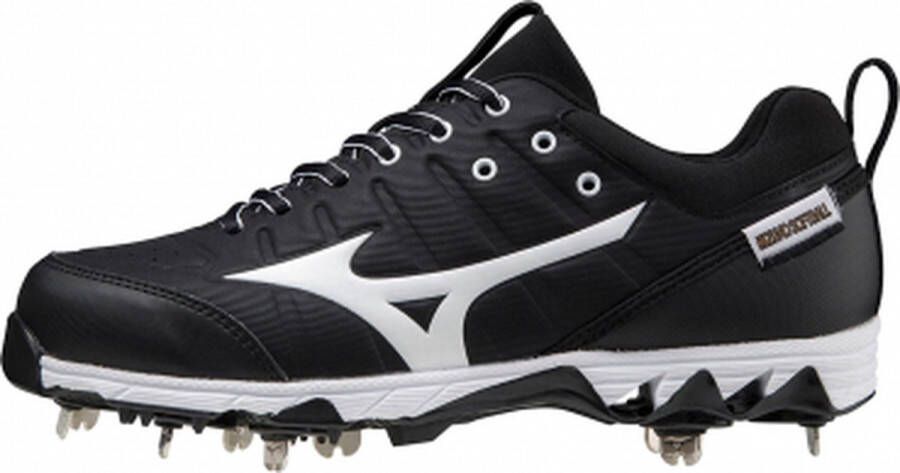 Mizuno MLB Honkbal Softbal 9-Spike Swift 7 Softbal Schoenen Metalen Spikes Zwart