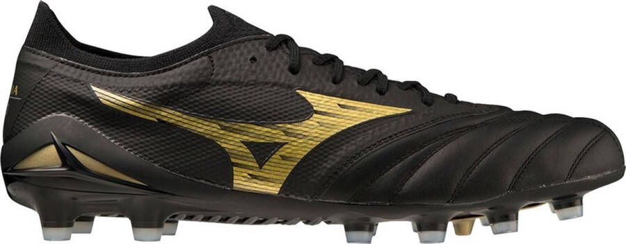 Mizuno Morelia Neo IV Beta Elite Gras Voetbalschoenen (FG) Zwart Goud