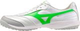 Mizuno Morelia Sala Pro Tf Voetbalschoenen Wit Man - Wit/Groen/Zilver
