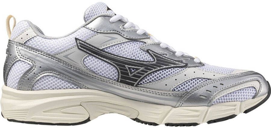 Mizuno Witte Sneakers met Iron Gate Detailing
