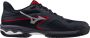 Mizuno Padelschoen Tennisschoen Wave Exceed Light Heren Zwart Rood - Thumbnail 1