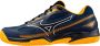 Mizuno Padel Schoenen Break Shot 4 Blauw Oranje Padel - Thumbnail 2