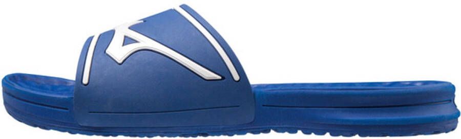 Mizuno slippers Relax Slide 2 Blauw met Wit logo (Maat: XXL 45 46 5)