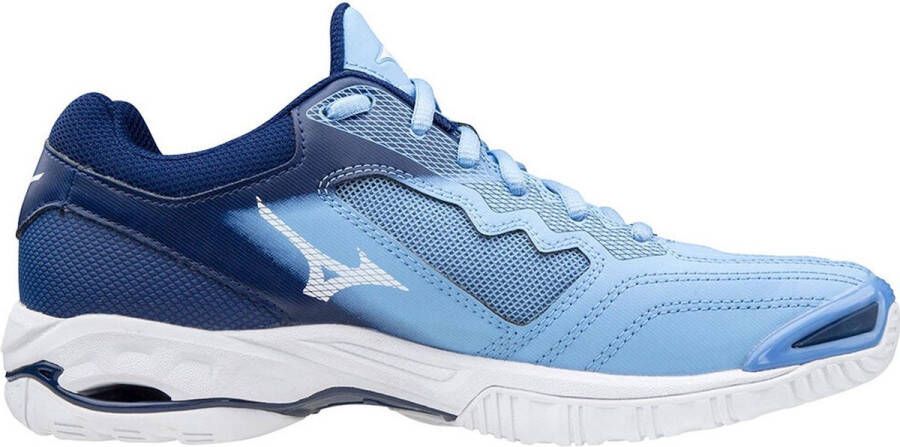 Mizuno Sportschoenen Vrouwen licht blauw wit donker blauw