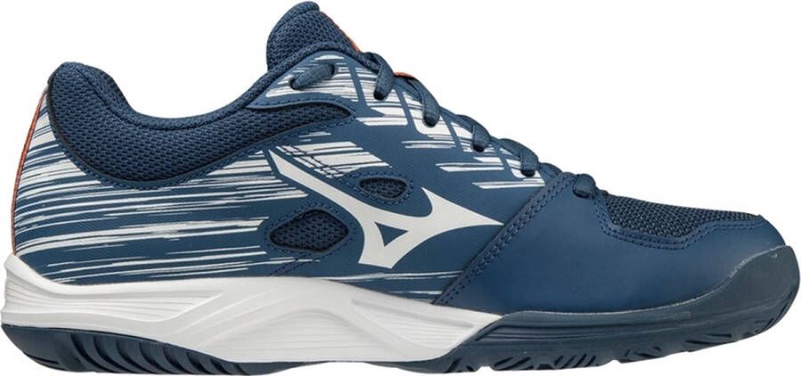 Mizuno Stealth Star Junior Indoorschoenen JR Donkerblauw 32+