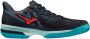 Mizuno Wave Exceed Tour 5 CC Tennisbannen Schoenen Collegiate Blue Soleil Tanagtur Heren - Thumbnail 1