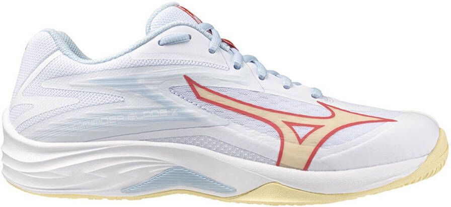 Mizuno Thunder Blade Z Indoor Sportschoenen Voor Dames Wit 1 2 Vrouw