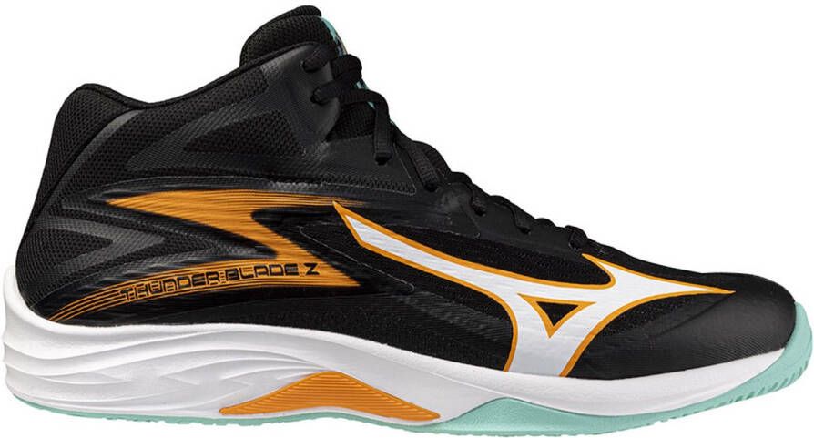 Mizuno Thunder Blade Z Mid Indoor Sportschoenen Zwart
