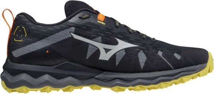 Mizuno Wave Daichi 6 Heren Sportschoenen zwart geel