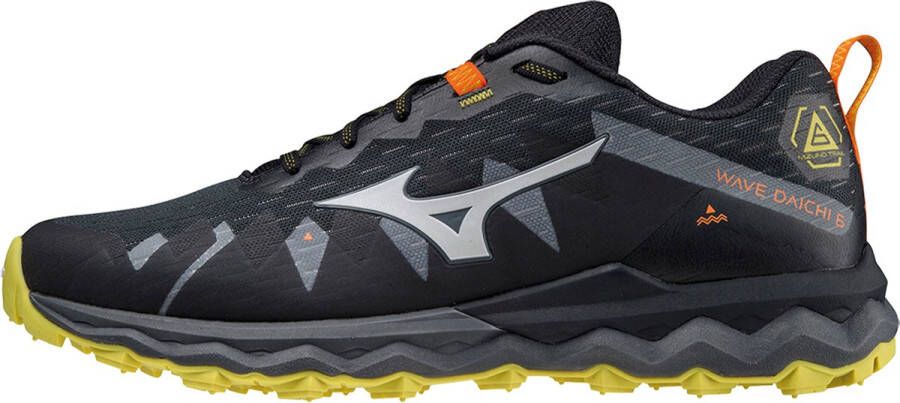 Mizuno Wave Daichi 6 Heren Sportschoenen zwart geel