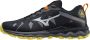 Mizuno Wave Daichi 6 Heren Sportschoenen zwart geel - Thumbnail 4