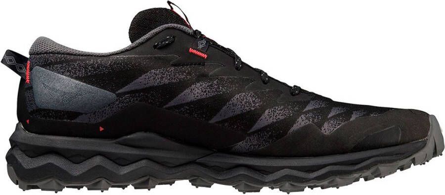 Mizuno Wave Daichi 7 Goretex Trailrunningschoenen Black Bittersweet Irongate Heren