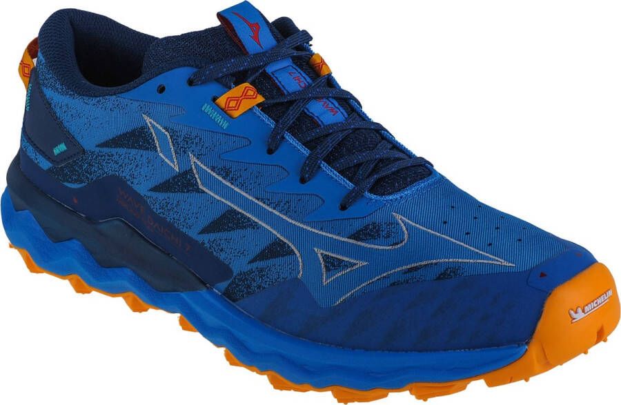 Mizuno Wave Daichi 7 J1GJ227131 Mannen Blauw Hardloopschoenen