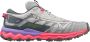 Mizuno Wave Daichi 7 J1GK227142 Vrouwen Grijs Hardloopschoenen - Thumbnail 3
