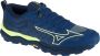 Mizuno Wave Daichi 8 J1GJ247102 Mannen Blauw Hardloopschoenen - Thumbnail 1