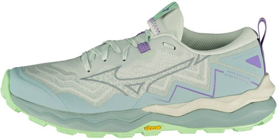 Mizuno Wave Daichi 9 Trailschoenen Blauw Vrouw