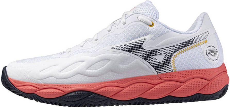Mizuno Wave Enforce Court Cc Clay Court Schoenen Wit 1 2 Man