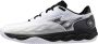 Mizuno Wave Enforce Court CC tennisschoenen wit zwart donkergrijs - Thumbnail 2