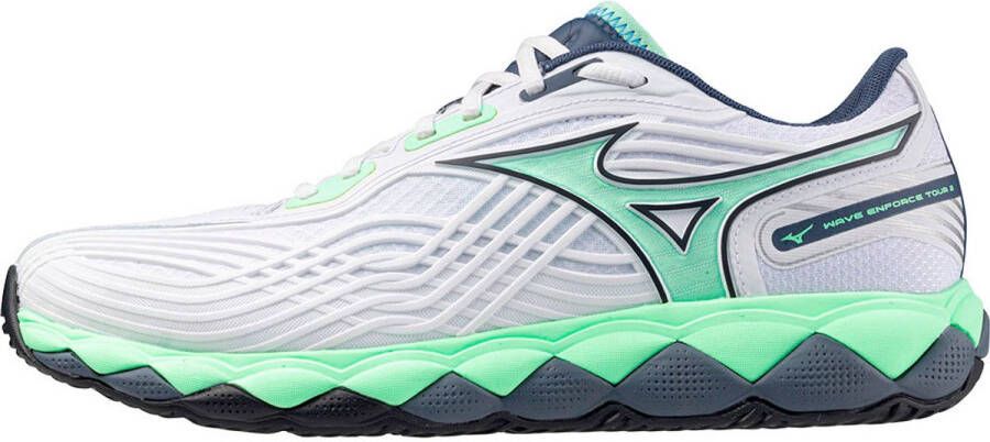 Mizuno Wave Enforce Tour 2 Ac Allcourt Schoenen Wit Man