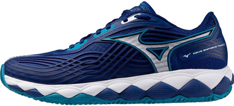 Mizuno Wave Enforce Tour 2 Cc Clay Court Schoenen Blauw 1 2 Man