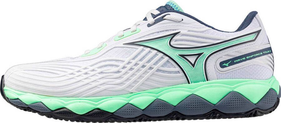 Mizuno Wave Enforce Tour 2 Cc Clay Court Schoenen Wit 1 2 Man