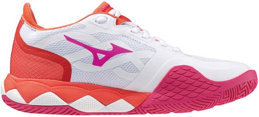 Mizuno Wave Enforce Tour Ac Tennis Schoenen Roze Wit