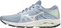 Mizuno Wave Equate 6 Hardloopschoenen Subdued Blue White Neo Lime Dames - Thumbnail 1