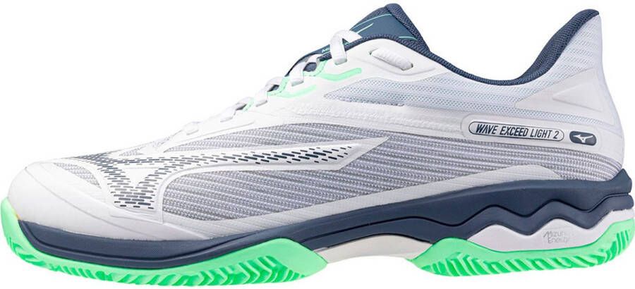Mizuno Wave Exceed Light 2 Cc Clay Court Schoenen Wit 1 2 Man