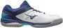 Mizuno Wave Exceed SL CC Tennisschoenen Mannen wit blauw - Thumbnail 2