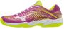 Mizuno Wave Exceed Star Jr 2 CC paars geel tennisschoenen kids (61GC186167) - Thumbnail 1
