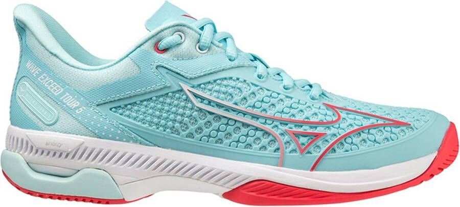 Mizuno Wave Exceed Tour 5 Ac Tennisbannen Schoenen Blauw Vrouw