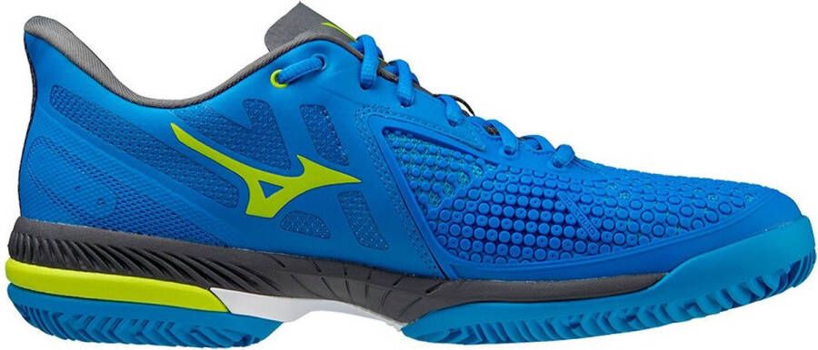 Mizuno Wave Exceed Tour 5 CC Tennisbannen Schoenen Collegiate Blue Soleil Tanagtur Heren