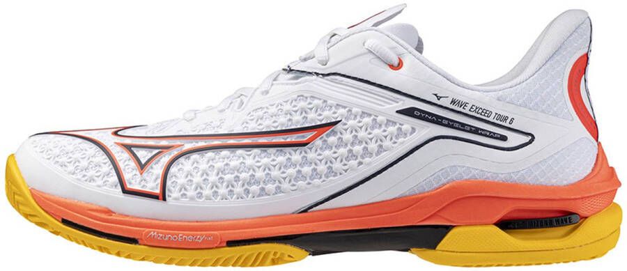 Mizuno Wave Exceed Tour 6 Cc Clay Court Schoenen Wit Man