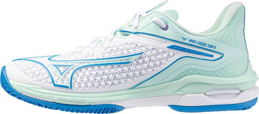 Mizuno Wave Exceed Tour 6 Cc Clay Court Schoenen Wit Vrouw